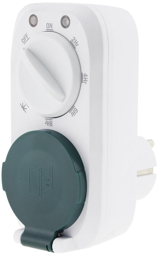 analoge Zeitschaltuhr mit Dämmerungs- & Countdown-Funktion, 16A, 3600W, IP44