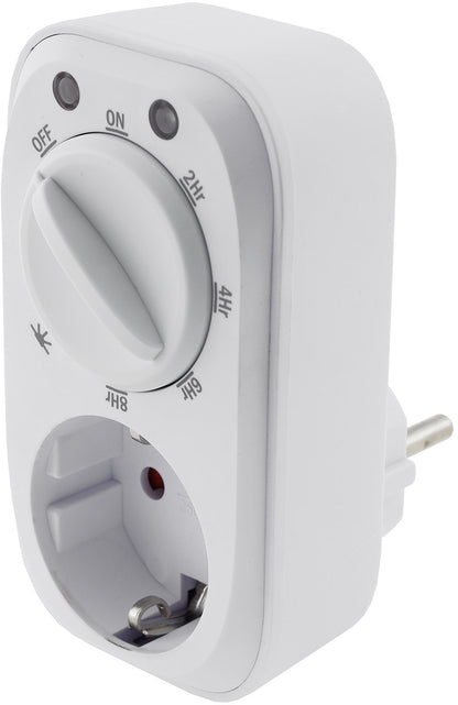 analoge Zeitschaltuhr mit Dämmerungs- & Countdown-Funktion, 16A, 3600W, IP20