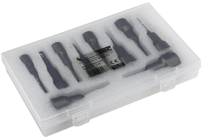 Bitsatz Steckschlüssel MAGNETIC 10-tlg. 6, 7, 8, 9, 10, 11, 12, 13, 14, 15mm