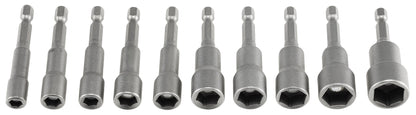 Bitsatz Steckschlüssel MAGNETIC 10-tlg. 6, 7, 8, 9, 10, 11, 12, 13, 14, 15mm