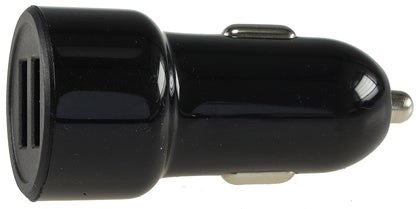 USB Kfz-Ladegerät "Duo 4,8A" 24W In 12-24V=, Out 5V= 4,8A,  2x USB