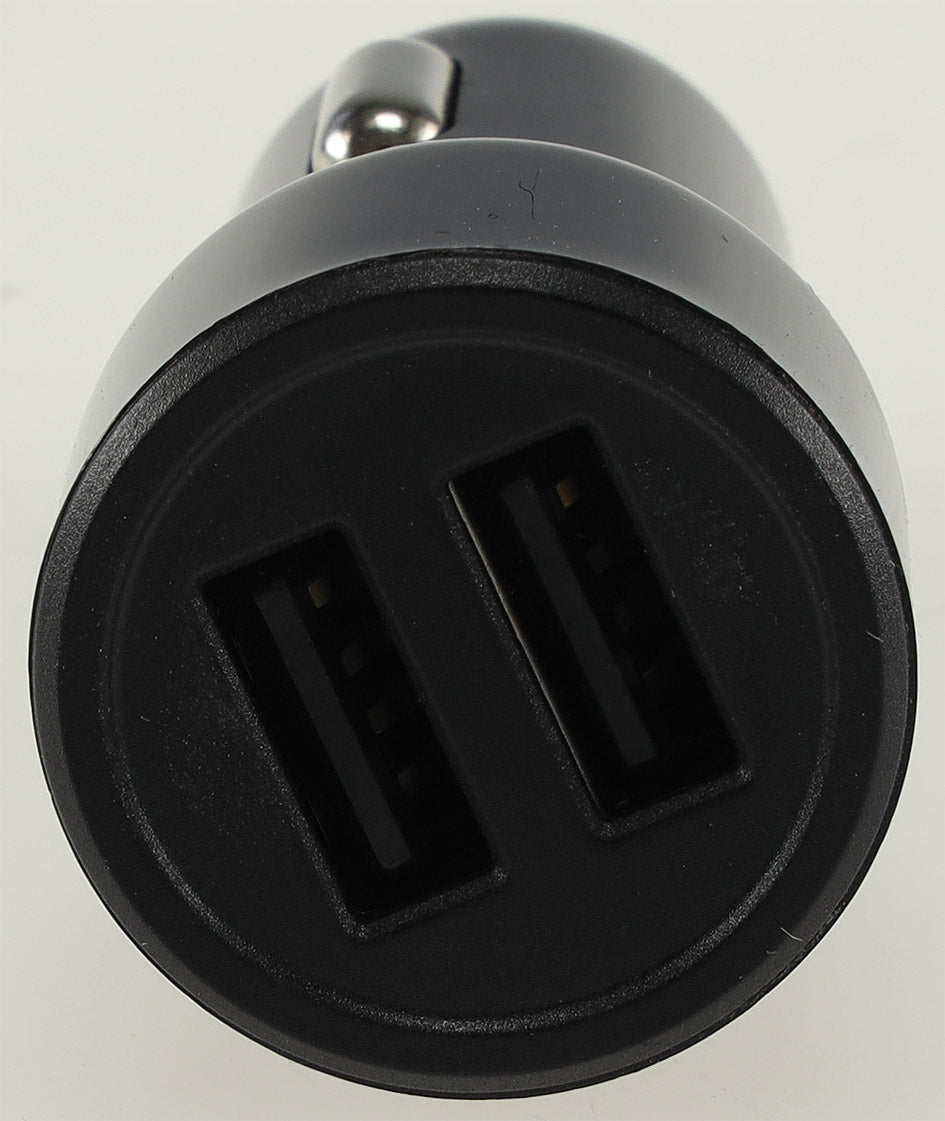 USB Kfz-Ladegerät "Duo 4,8A" 24W In 12-24V=, Out 5V= 4,8A,  2x USB