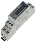 Wechselstromzähler für DIN Trägerschiene 1-phasig 5A, 161-300V, 1TE, digital LCD