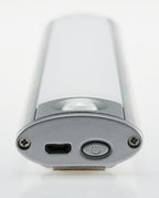 LED Akku-Leuchte PIR Sensor "MAL-12 nw" 12x4x2cm, 1W, 60lm, Alu, neutralweiß
