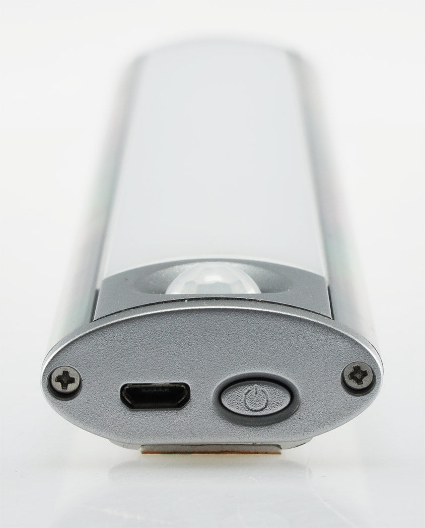 LED Akku-Leuchte PIR Sensor "MAL-30 nw" 30x4x2cm, 3W, 150lm, Alu, neutralweiß