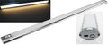 LED Akku-Leuchte PIR Sensor "MAL-60 ww" 60x4x2cm, 5W, 200lm, Alu, warmweiß