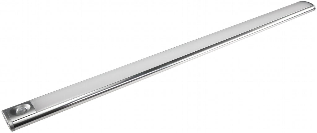 LED Akku-Leuchte PIR Sensor "MAL-60 ww" 60x4x2cm, 5W, 200lm, Alu, warmweiß