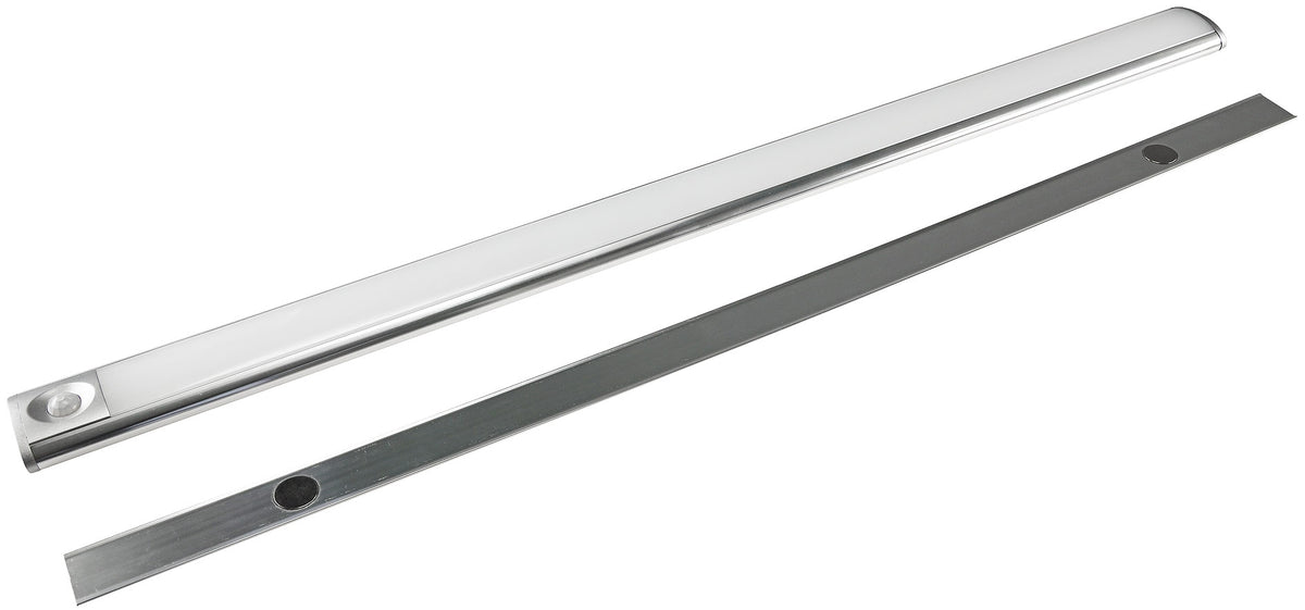 LED Akku-Leuchte PIR Sensor "MAL-60 nw" 60x4x2cm, 5W, 200lm, Alu, neutralweiß