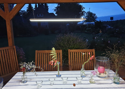 LED Akku-Leuchte PIR Sensor "MAL-60 nw" 60x4x2cm, 5W, 200lm, Alu, neutralweiß