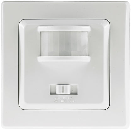 DELPHI Bewegungsmelder 160°, weiß LED geeignet,  250V~, Unterputz, 2-Draht