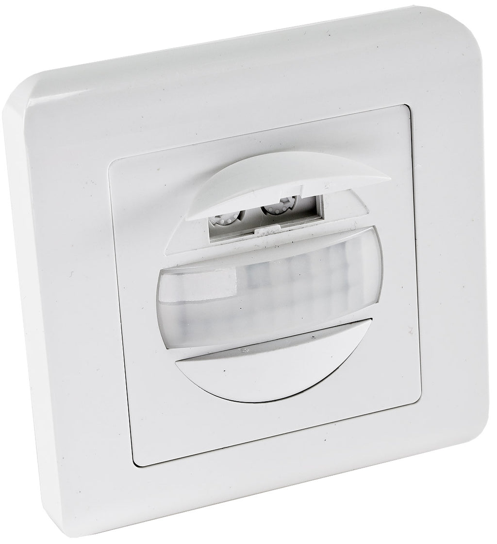 Unterputz PIR-Bewegungsmelder 160° Pro LED geeignet, 2-Draht Technik, weiß