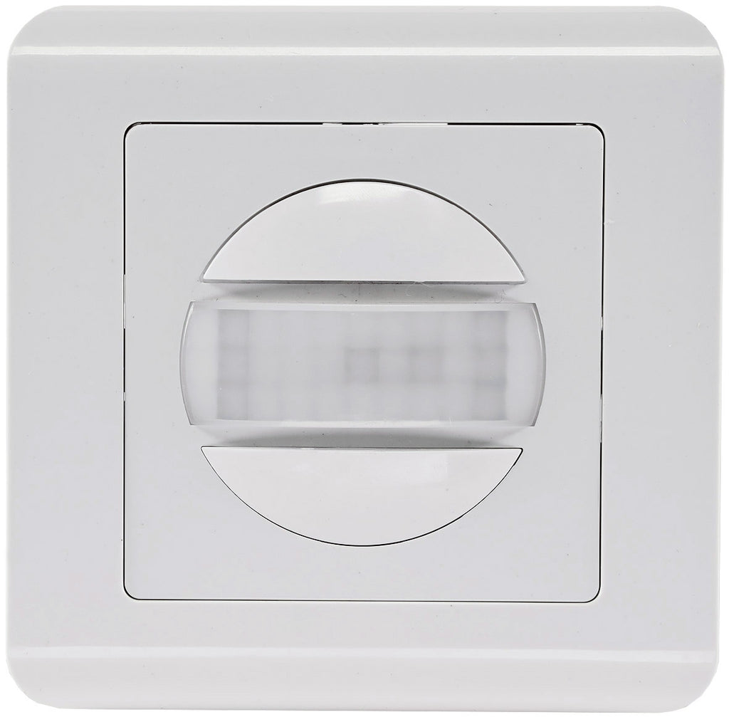 Unterputz PIR-Bewegungsmelder 160° Pro LED geeignet, 2-Draht Technik, weiß