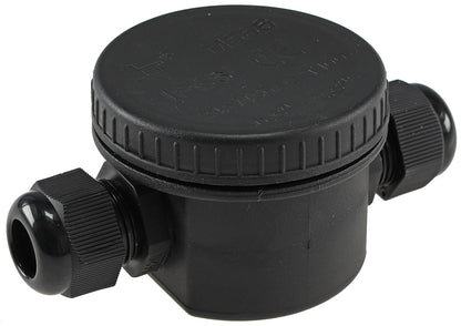 Kabelverbinderdose, 2 Anschlüsse, IP66 12V bis 230V, wasserdicht