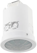 Decken Einbau Bewegungsmelder 360° "M50" LED geeignet, 6m Detektion, weiß,50x63mm