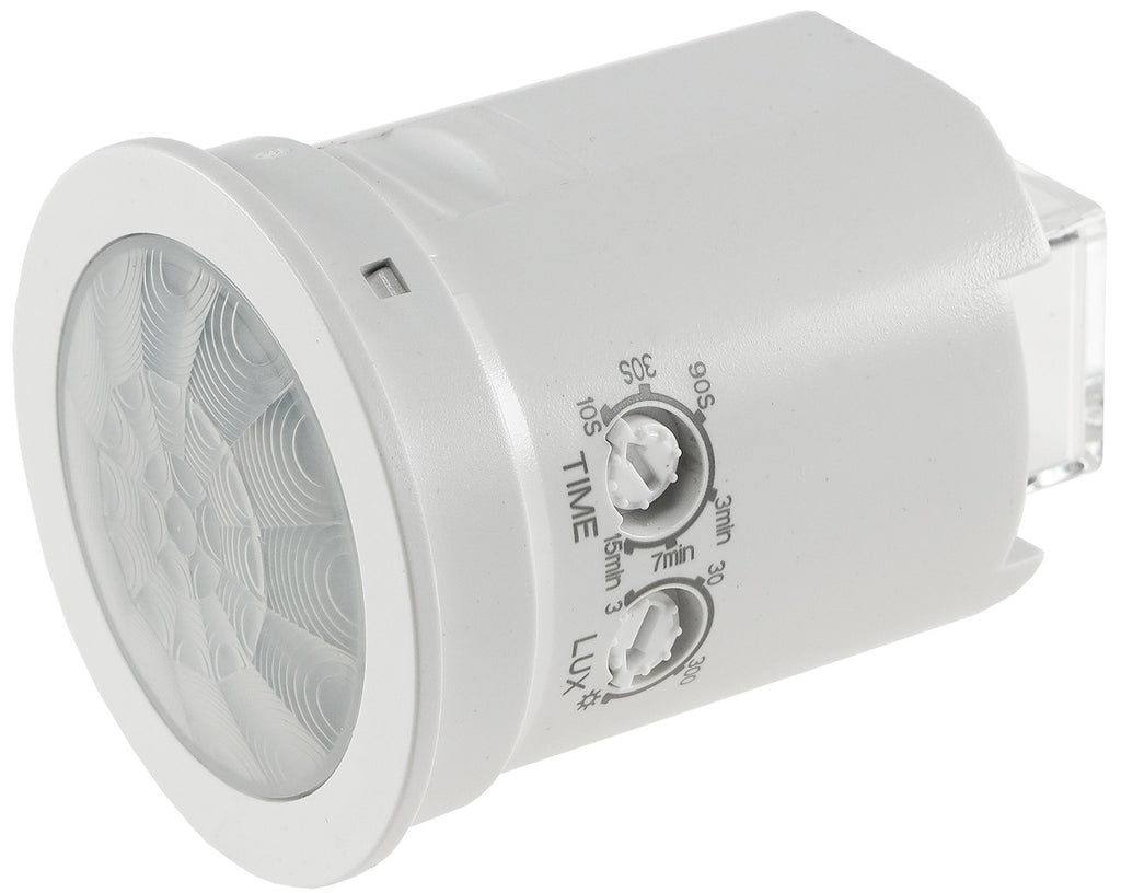 Decken Einbau Bewegungsmelder 360° "M50" LED geeignet, 6m Detektion, weiß,50x63mm