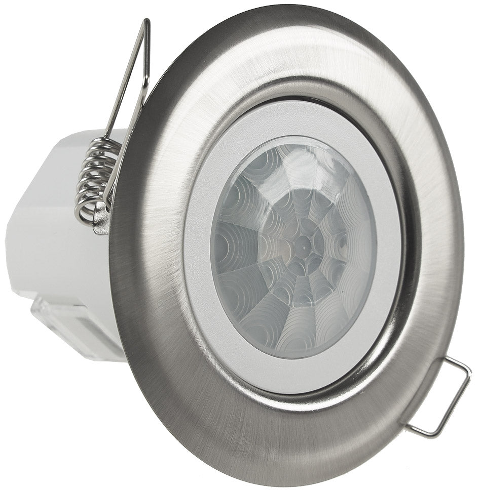 Decken Einbau Bewegungsmelder 360° "M50" LED geeignet, 6m Detektion, weiß,50x63mm