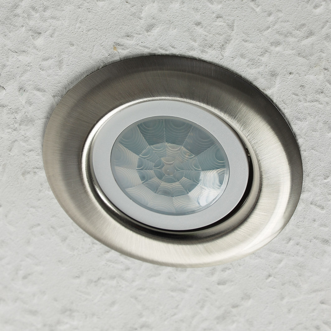 Decken Einbau Bewegungsmelder 360° "M50" LED geeignet, 6m Detektion, weiß,50x63mm