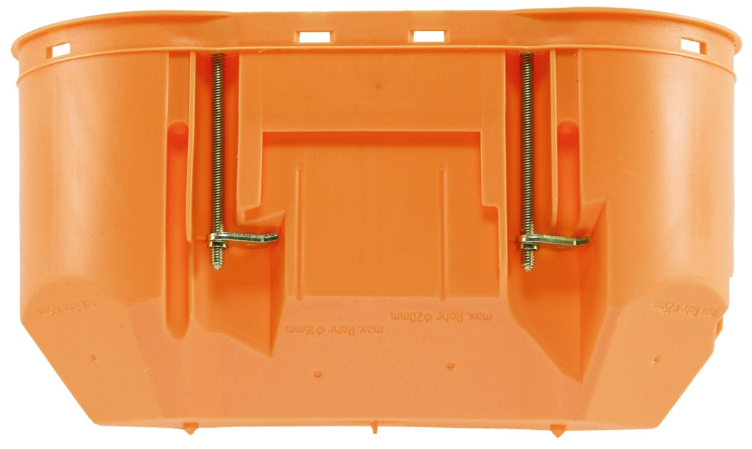 UP Elektronik Geräte-Dose, Winddicht 2-Kammer Geräte-Dose, 2x68mm x 75mm