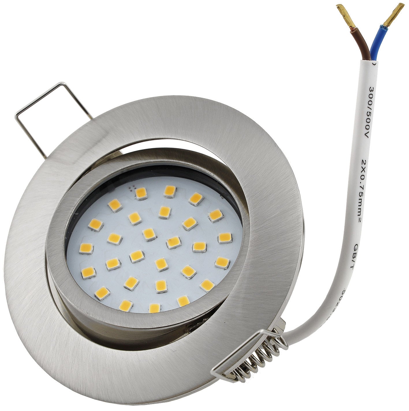 LED Einbauleuchte 4Watt, warmweiß Ø82mm, 330Lm, 2900k, schwenkbar