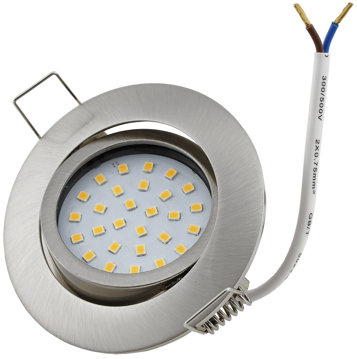LED Einbauleuchte 4Watt, warmweiß Ø82mm, 330Lm, 2900k, schwenkbar