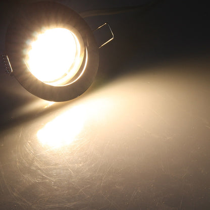 LED Einbauleuchte 4Watt, warmweiß Ø82mm, 330Lm, 2900k, schwenkbar