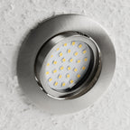 LED Einbauleuchte 4Watt, warmweiß Ø82mm, 330Lm, 2900k, schwenkbar