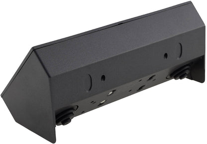 2-fach Steckdosenblock+ 2x USB,anthrazit 250V~/ 16A, Aufbaumontage