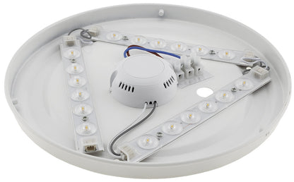 LED Deckenleuchte CAPELINHO 12" Ø 27cm, 12W, 740lm, 3000K, Sternenhimm.
