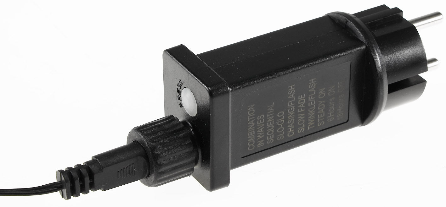LED Aussen-Lichterkette "CT-ALK800" 80m warmweiß, Kabel schwarz, IP44, 800 LEDs