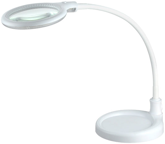 Tisch-Lupenleuchte "CT-LL48" 3 Dioptrien, 6W, 450lm, Schwanenhals