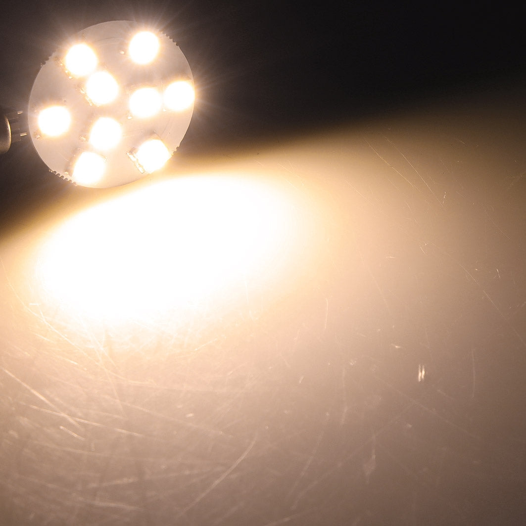 LED Stiftsockellampe G4 "HL-9" 3000k, 120lm, 120°, 12V/1,2W, warmweiß