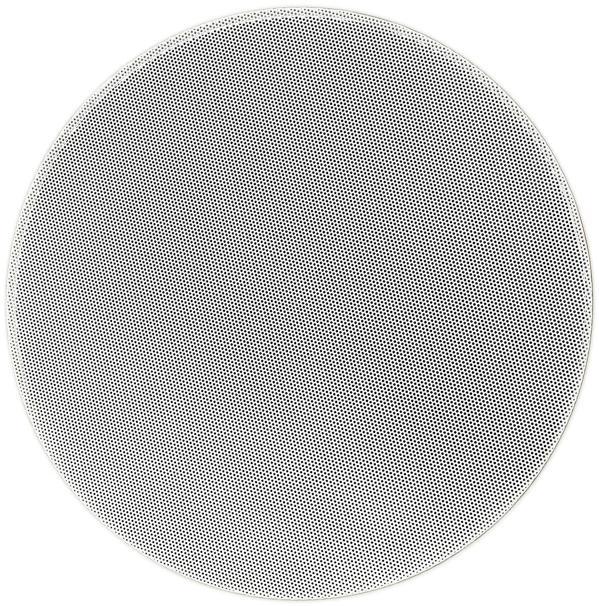 Einbaulautsprecher "CTE-30W ", 2-Wege 80W, 8Ohm, 234x67mm, Rund, weiß