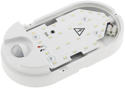 LED Wandleuchte "NIAS" IP54, 4000K 10W, 830lm, 140° Bewegungsmelder