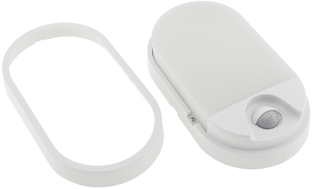 LED Wandleuchte "NIAS" IP54, 4000K 10W, 830lm, 140° Bewegungsmelder