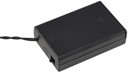 LED Batterie-Lichterkette "BubbleBall" 40 Kugeln 23mm Ø, 6m lang, warmweiß
