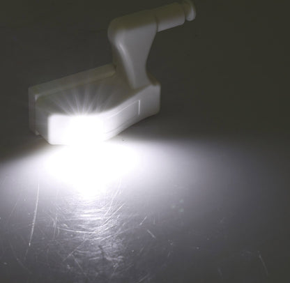 LED Schrankleuchte, 4er-Set Batteriebetrieb, Drucksensor für Türen