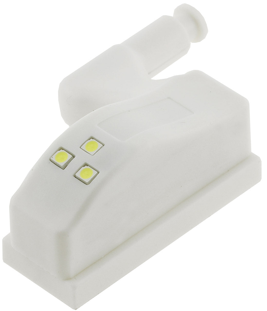 LED Schrankleuchte, 4er-Set Batteriebetrieb, Drucksensor für Türen