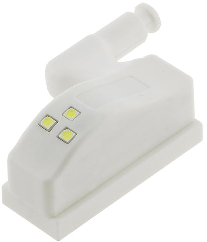 LED Schrankleuchte, 4er-Set Batteriebetrieb, Drucksensor für Türen