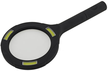 LED Lese-Lupe mit Batteriebetrieb 2x AA, neutralweiß, 3 Dioptrien 250lm