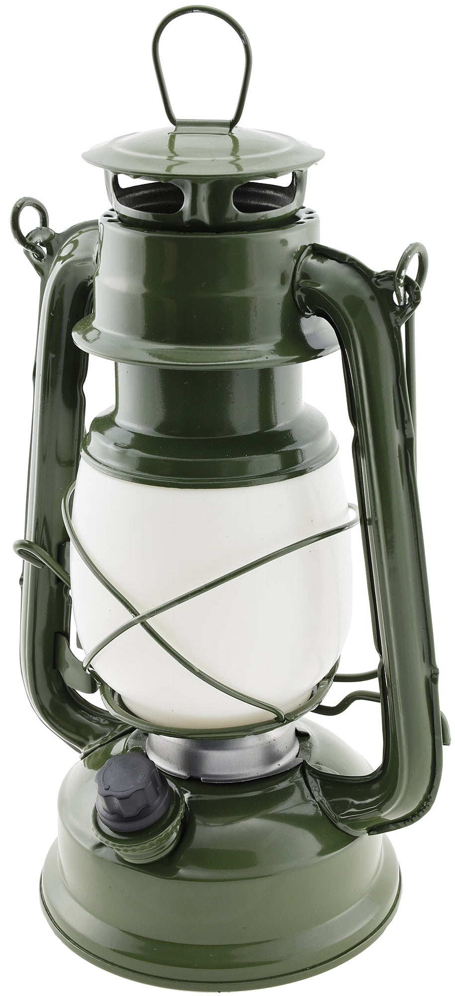 LED Camping Laterne "CT-CL Army" ØxH 12x23,5cm, 4x AA, warmweiß, dimmbar