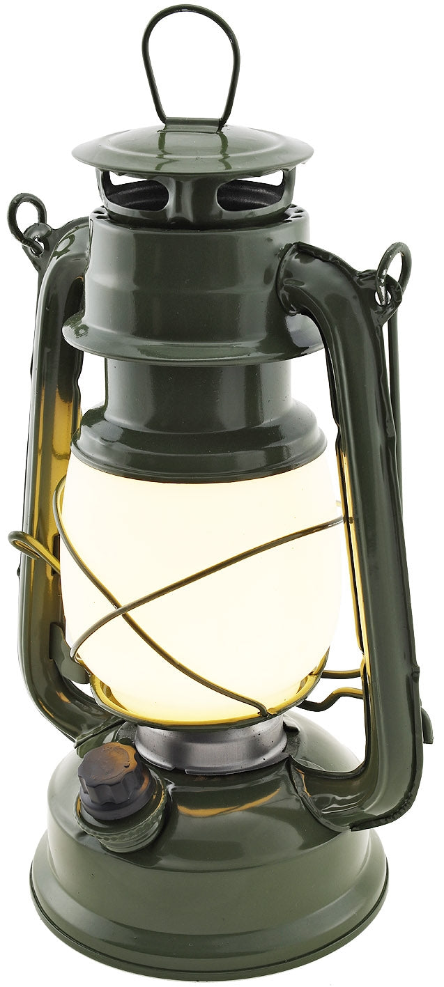 LED Camping Laterne "CT-CL Army" ØxH 12x23,5cm, 4x AA, warmweiß, dimmbar