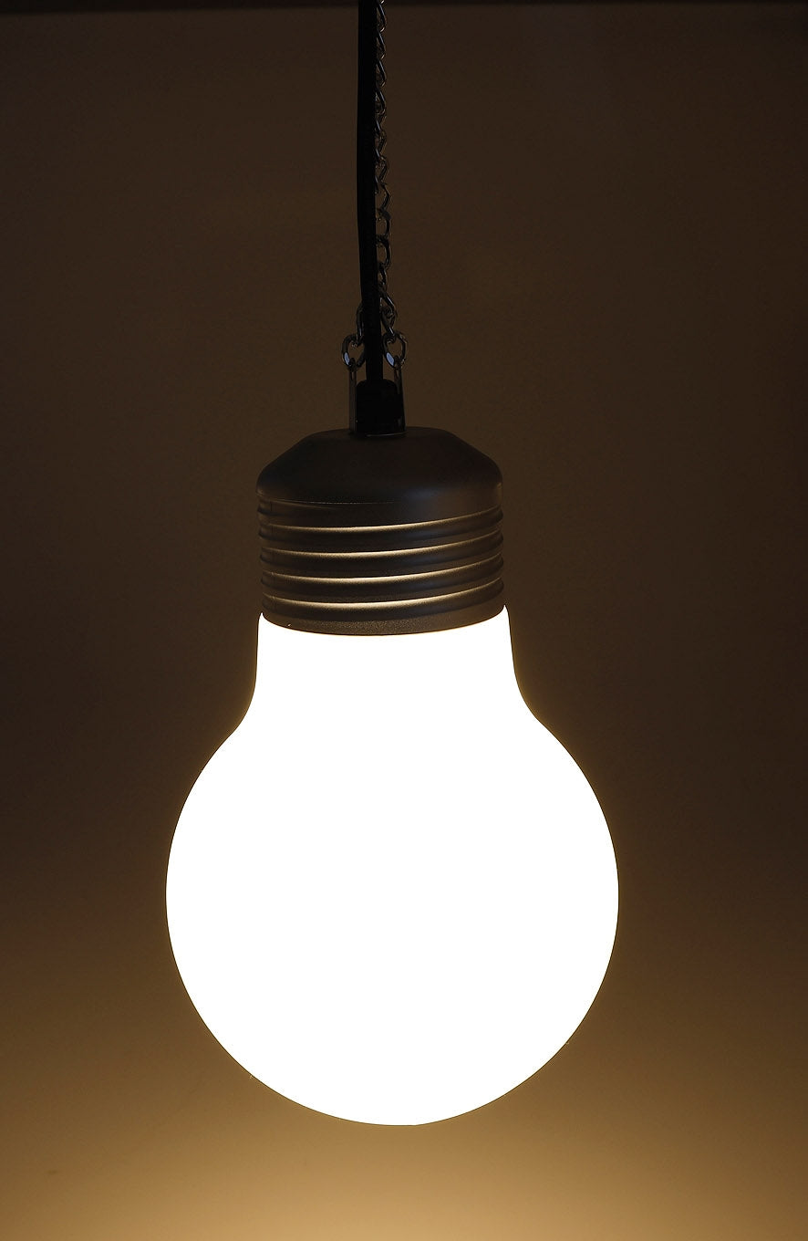 Design Hängeleuchte "Maxi-E27" IP54 1x E27 Sockel, 75cm Kette, Ø20cm