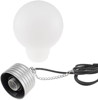 Design Hängeleuchte "Maxi-E27" IP54 1x E27 Sockel, 75cm Kette, Ø20cm