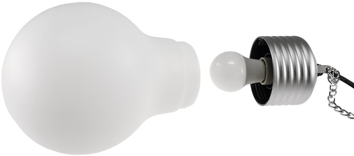 Design Hängeleuchte "Maxi-E27" IP54 1x E27 Sockel, 75cm Kette, Ø20cm