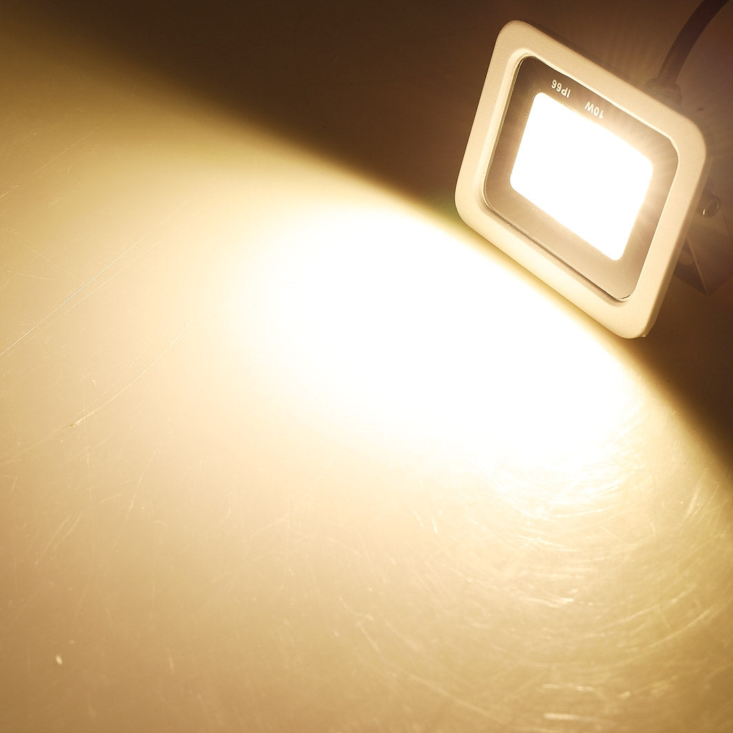 LED-Fluter "CTF-USL 10W" IP65, 10W, 810lm, 3000K, warmweiß