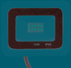 LED-Fluter "CTF-USL 10W" IP65, 10W, 810lm, 3000K, warmweiß