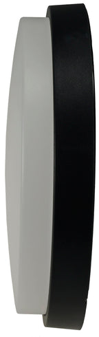 LED Wandleuchte ANTHRAZIT IP54, Rund 15W, 1150lm, Bewegungsmelder, 4000k