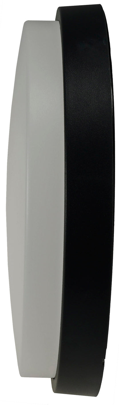 LED Wandleuchte ANTHRAZIT IP54, Rund 15W, 1150lm, Bewegungsmelder, 4000k