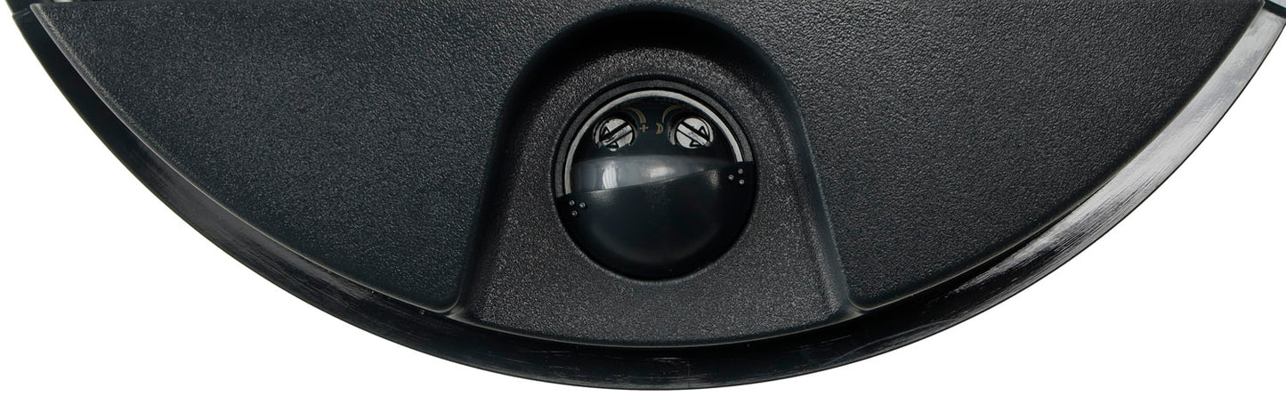 LED Wandleuchte ANTHRAZIT IP54, Rund 15W, 1150lm, Bewegungsmelder, 4000k