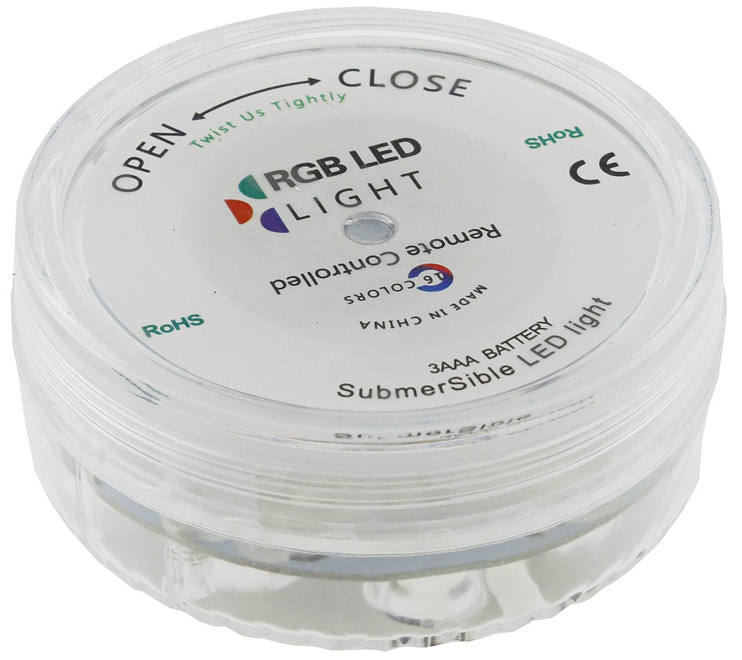 Unterwasser LED Licht mit Fernbedienung RGB, Wasserdicht IP68, 4er-Set